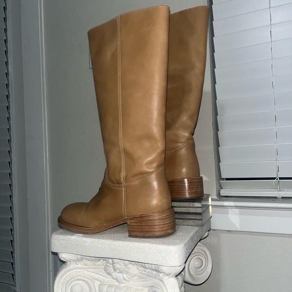 Banana Leather Knee-High Boots - Picture 4 of 4